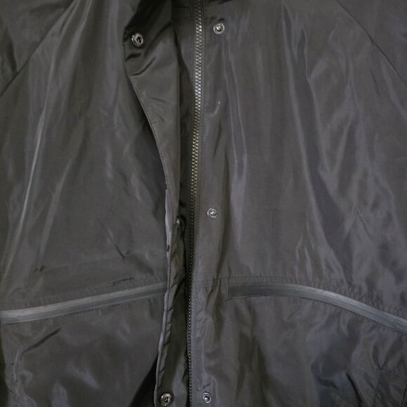 Calvin Klein Women’s Water Resistant Windbreaker Track Jacket Black Size Large - Picture 8 of 13
